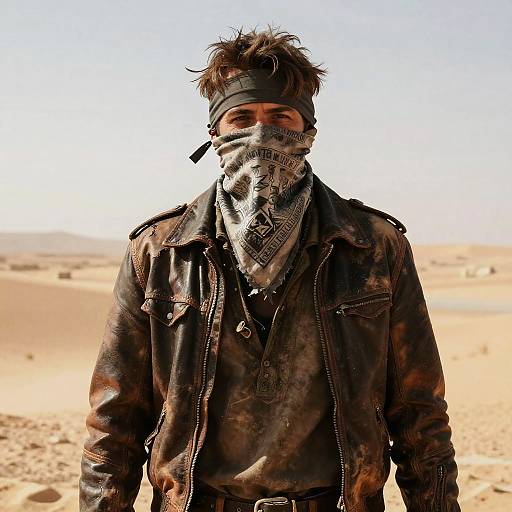 Post-Apocalyptic Desert Survivor
