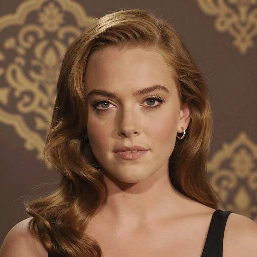 Glamorous Young Lindsay Lohan Portrait