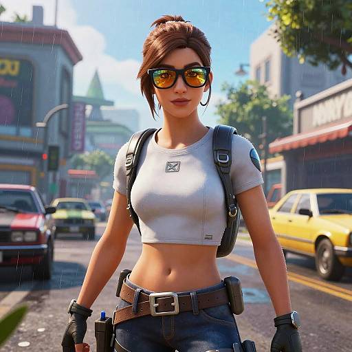 Fortnite Urban Combat Character Design