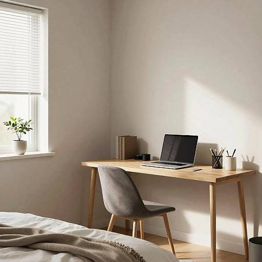 Minimalist Modern Anime Bedroom