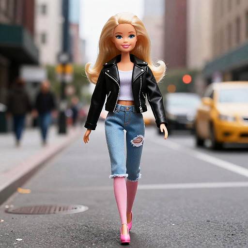 Ultra-Realistic Pixar Style Barbie