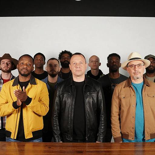 Diverse Group of Men in Unique Styles