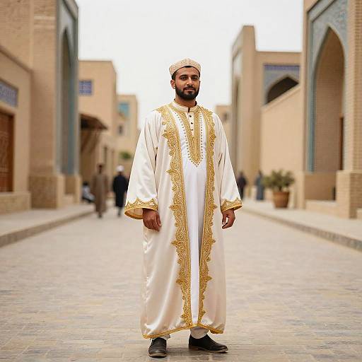 Elegant Iranian Traditional Male Attire