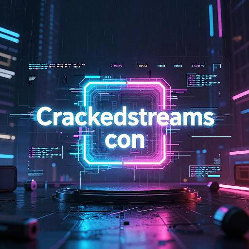 Futuristic Cyberpunk Website Interface