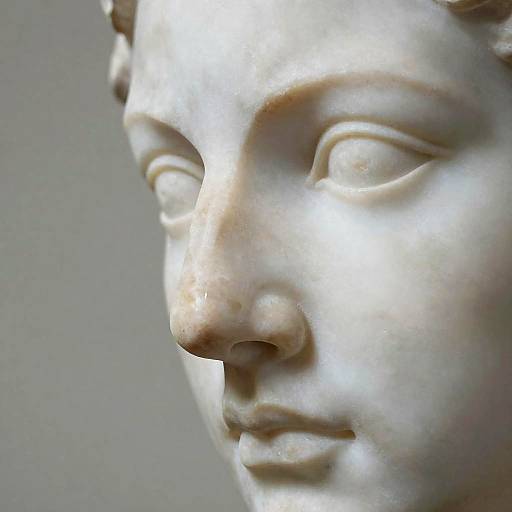 Marble Sculpture of Gonzos Nose