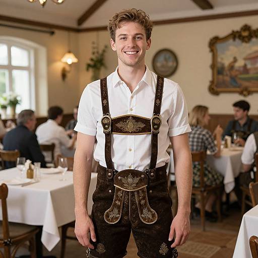 Traditional Bavarian Oktoberfest Costume