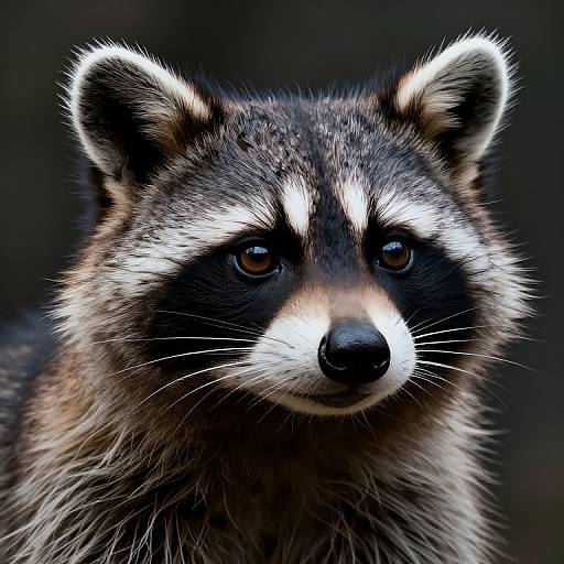 Highly Detailed Raccoon Render