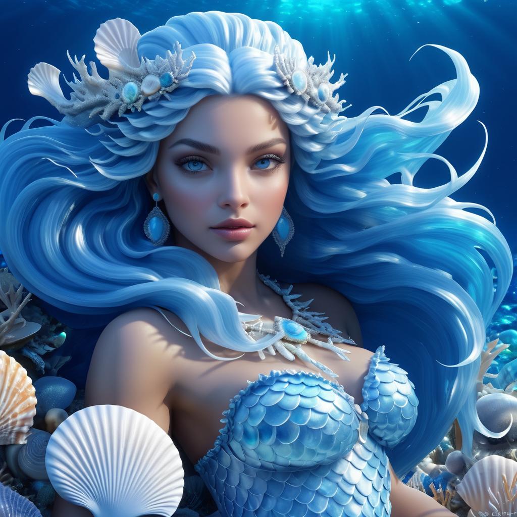 Enchanting Mermaid Fantasy Art