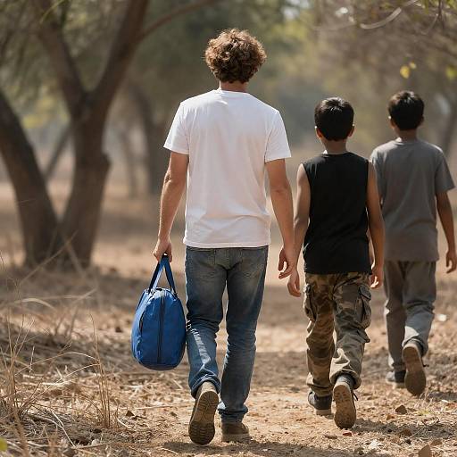 A Day in the Woods with Friends