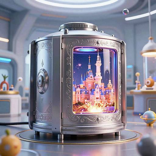 High-Tech Sci-Fi Fairy Tale Generator