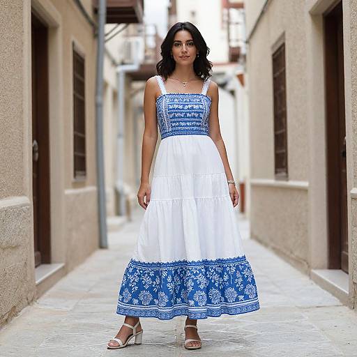 Woman in Traditional Greek Dress