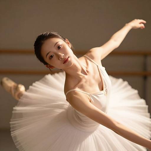 Ethereal Ballerina iPhone Portrait