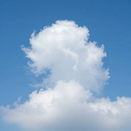 Majestic Ethereal Cloud Sculpture