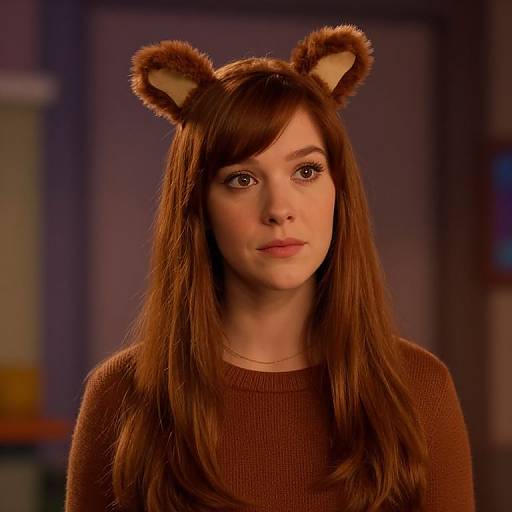 Shaggy-Inspired Girl with Bear Ears