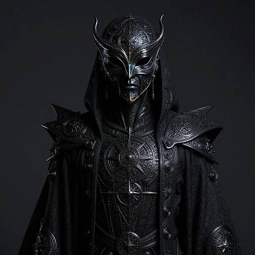 Eldritch Seer in Iridescent Mask