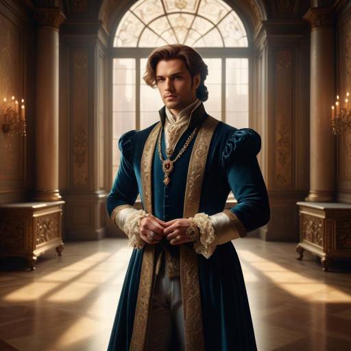 Elegant Man in Renaissance Elegance