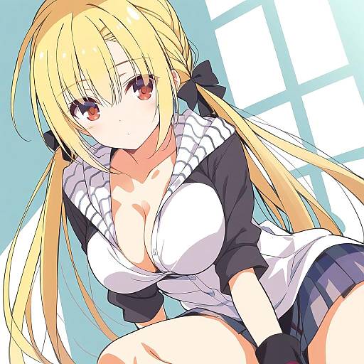 Illustration of Arihara nanami, riddle joker in the style of Sanpachishiki (gyokusai-jima)