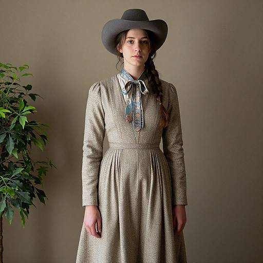 Vintage Old West Woman Costume