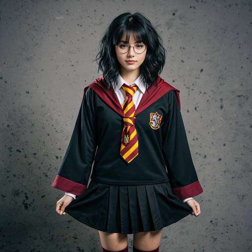 Harry Potter Cosplay with Gryffindor Flair
