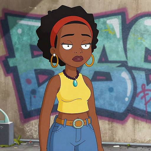 Stylish Cartman as Black Woman