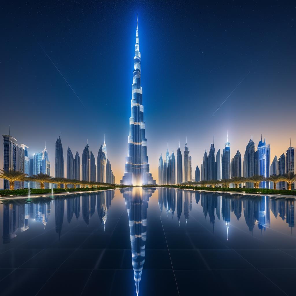 Hyperrealistic Burj Khalifa Reimagined