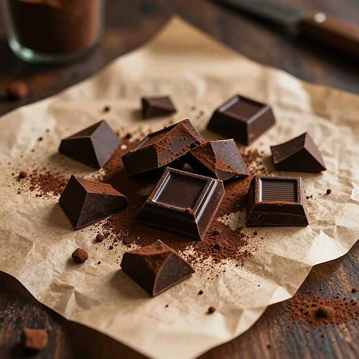 Rustic Dark Chocolate Artistry