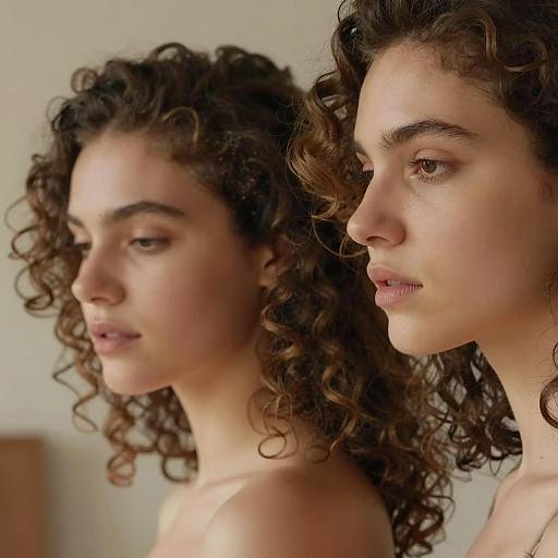 Intimate Portrait of Two Women