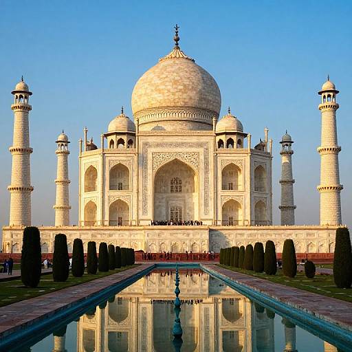 Taj Mahal Symmetry at Dual Twilight