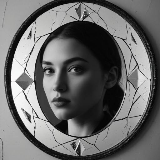 Ethereal Portrait of a Melancholic Poet