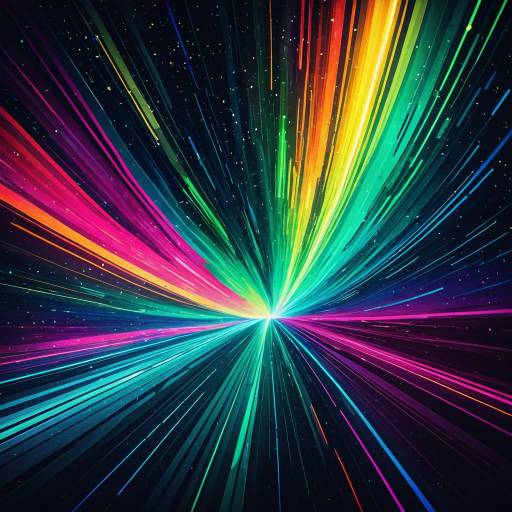 Vibrant Abstract Aurora Light Digital Artwork Vibrant Abstract Aurora Light Digital Artwork