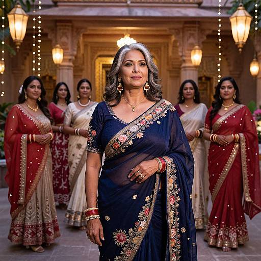 Elegant Holi Wedding in Temple Courtyard