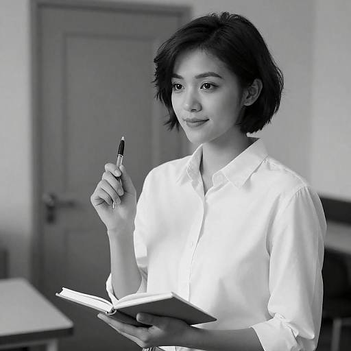 Charming Portrait of a Young Woman