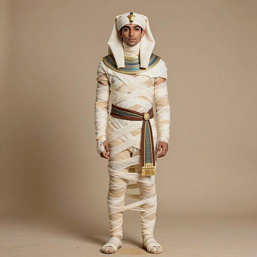 Photorealistic Egyptian Mummy Portrait