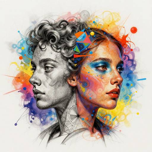 Surreal Sketches to Vibrant Paintings