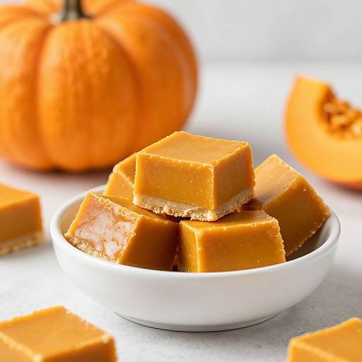 Golden Pumpkin Pie Fudge Squares
