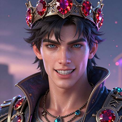 Cyberpunk Roman Werewolf Portrait