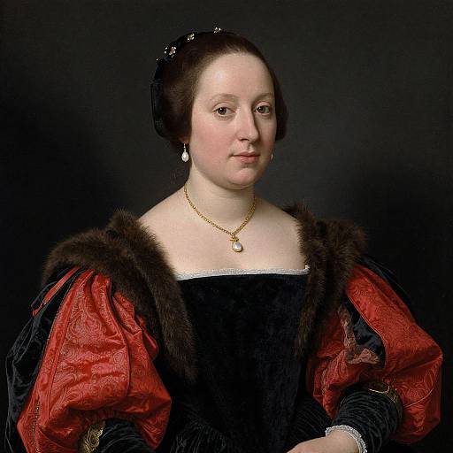 Luxurious Portrait by Lucas Cranach