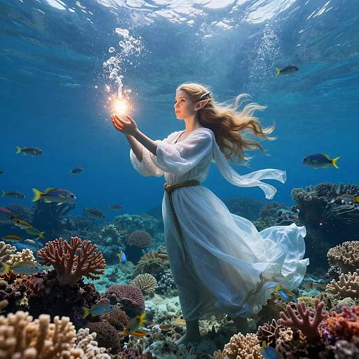 5e Sea Elf Cleric Underwater Healing