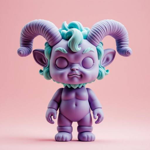 Expressionism Satyr Character 3D Model