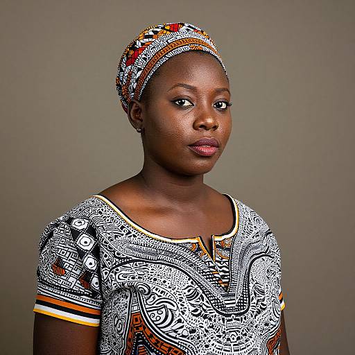 Portrait of African Woman