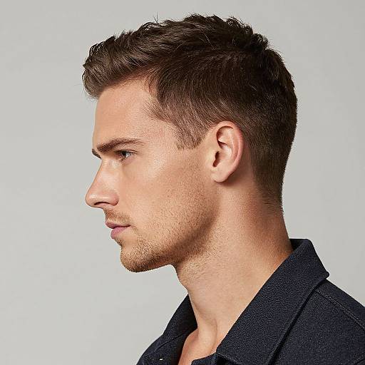 Modern Bowl Cut on Fit European Man