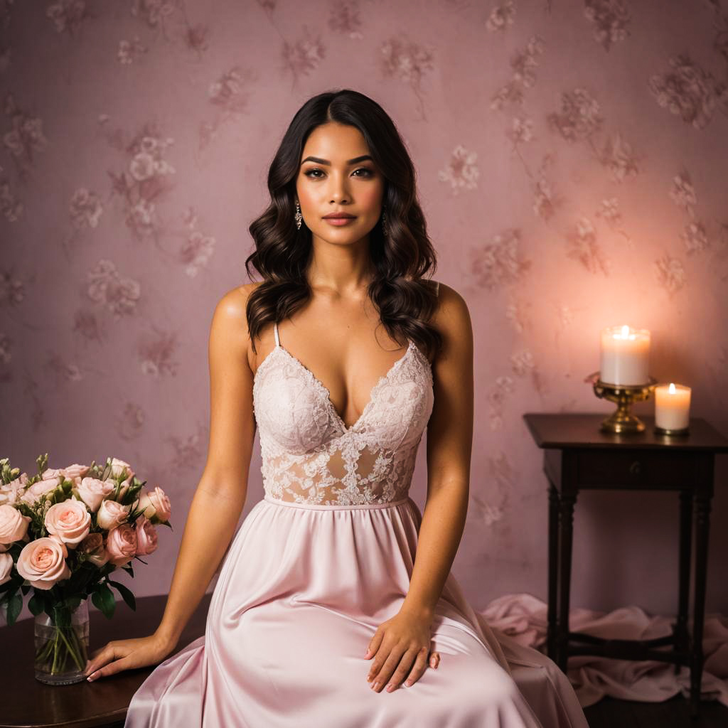 Romantic Bridal Lingerie Photo Shoot