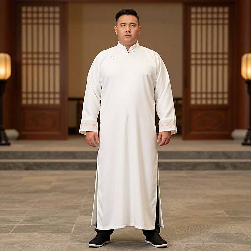 Man in Traditional Chinese Costume