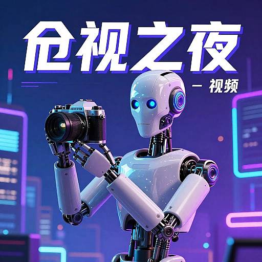 Futuristic AI Movie Poster Design