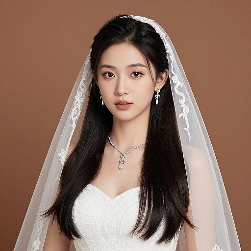 Elegant Bridal Hairstyle with Jewelry