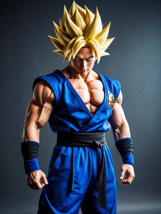 Epic Saiyan Cosplay Studio Photography