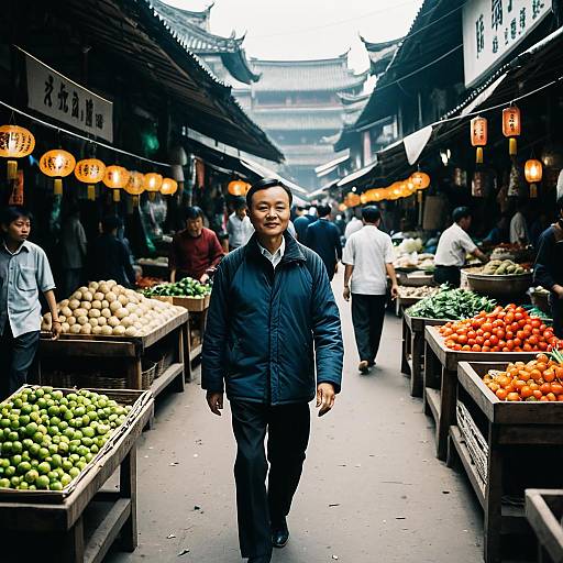 Jack Ma in Chaotic Asian Market