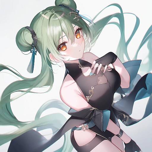 Illustration of Ai-chan (honkai impact), honkai (series) in the style of Miwano rag