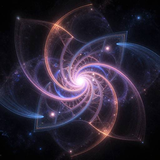 Glowing Fractal AI Art Generator