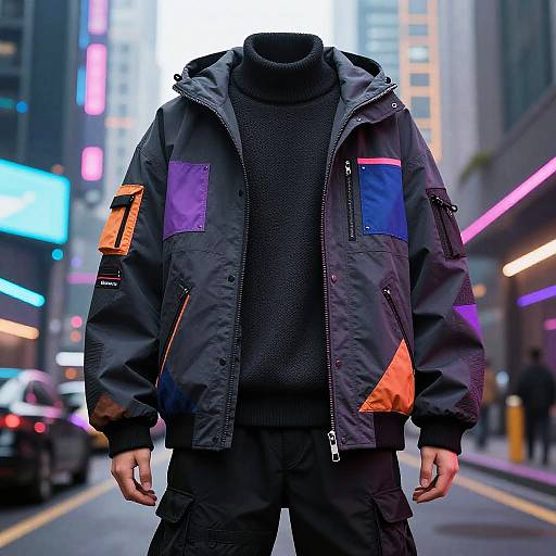 Futuristic Cyberpunk Streetwear Fashion